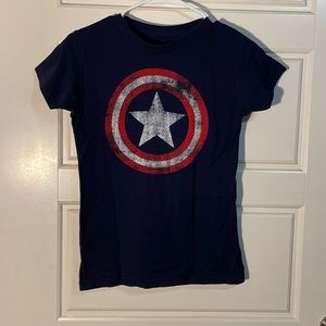 Marvel Captain America Women’s Shirt